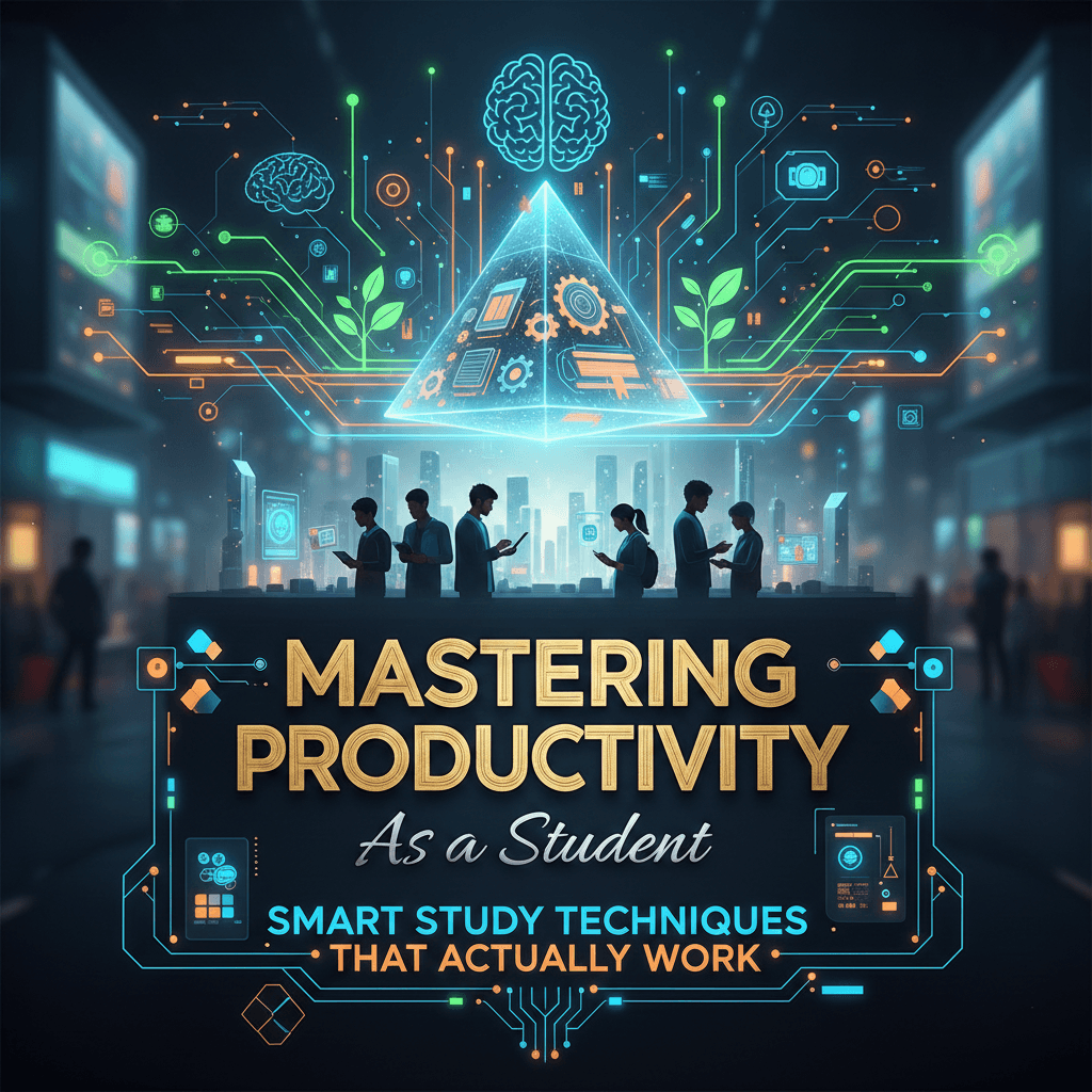 Mastering Productivity as a Student: Smart Study TechnACiques That Actually Work
