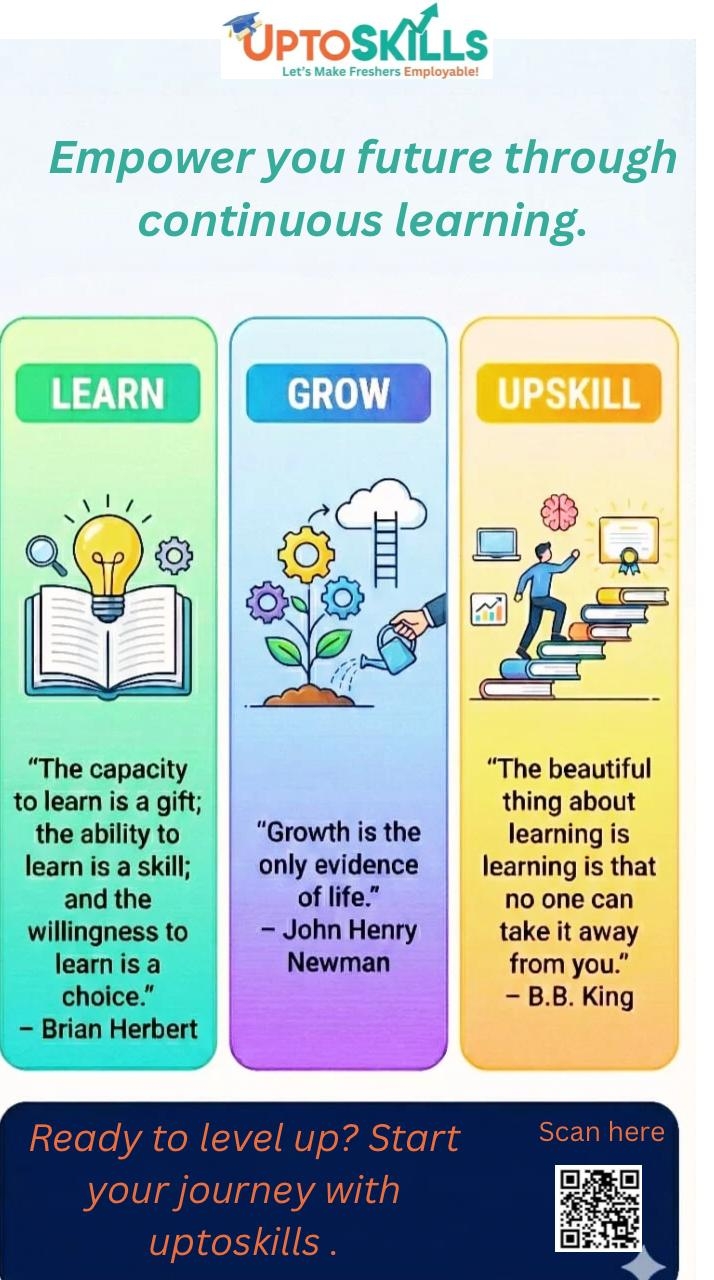 Learn. Grow. Upskill. Repeat. 🌱📚
Turn curiosity ...