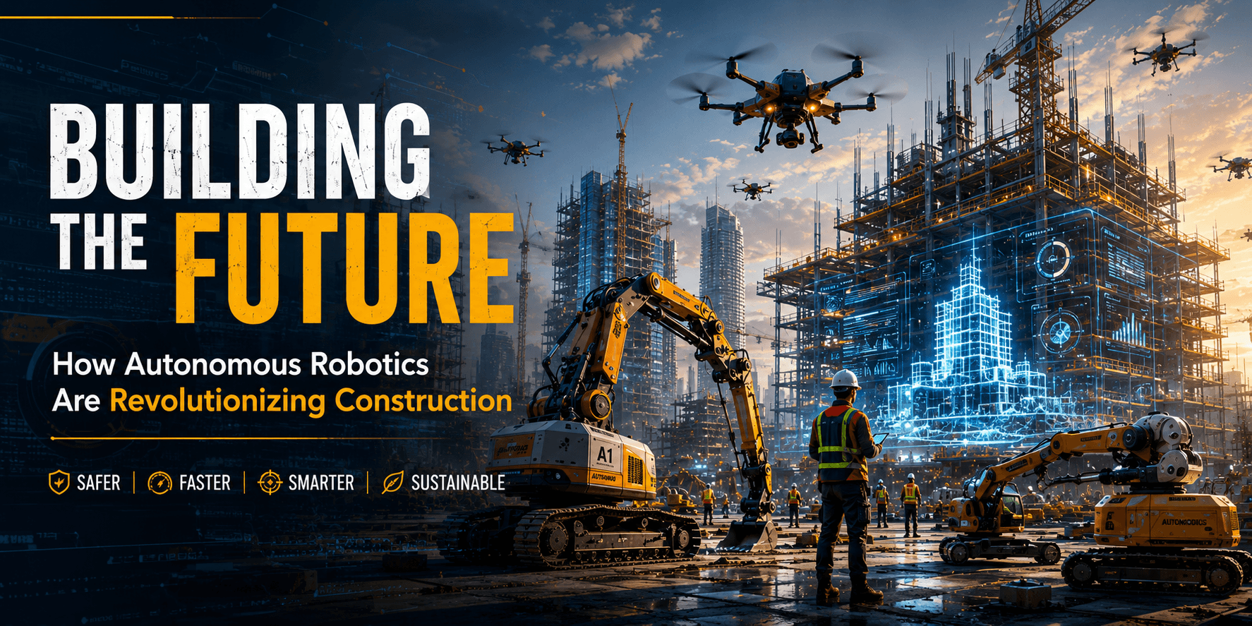 Building the Future: Inside the Autonomous Robot Revolution in Modern Construction