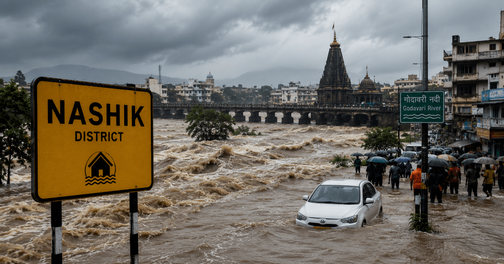 Nashik District Floods 2026