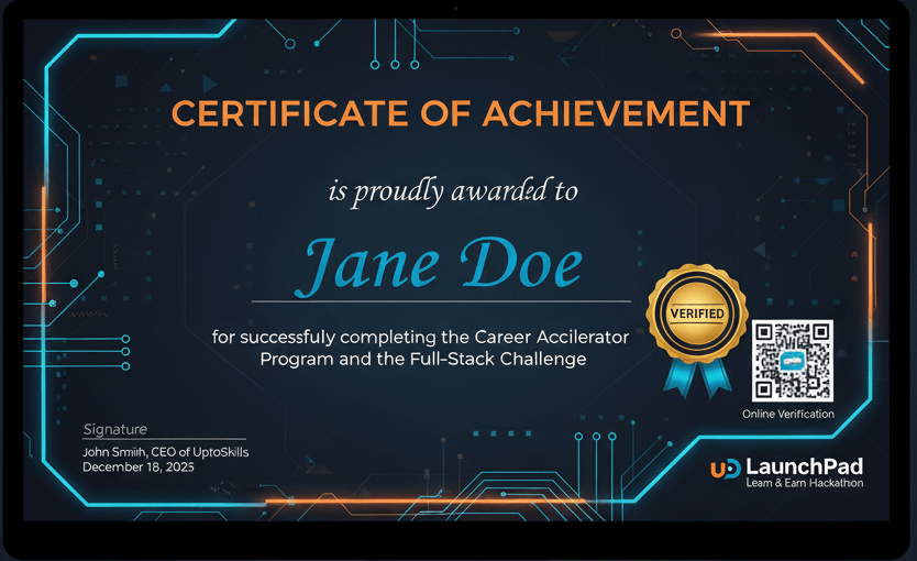 Participation Certificate