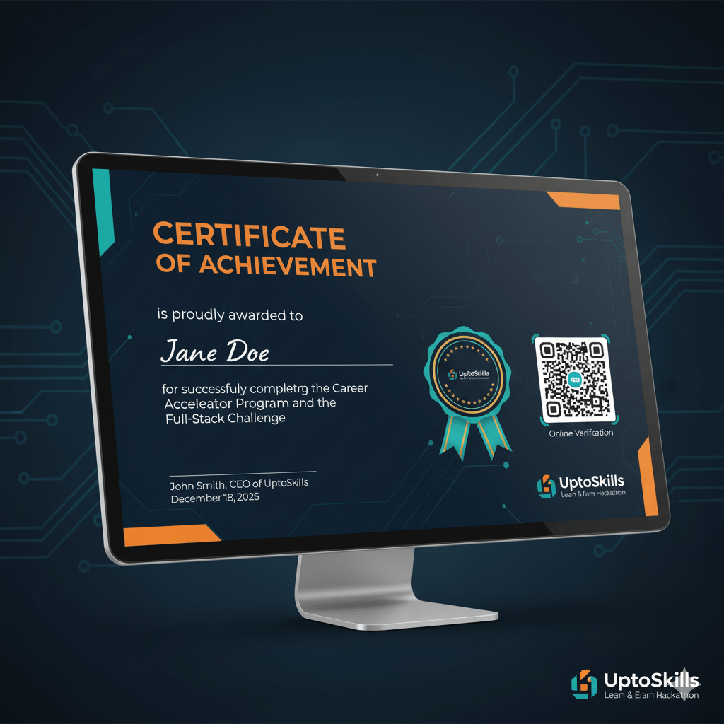 Portfolio & Certification Integration