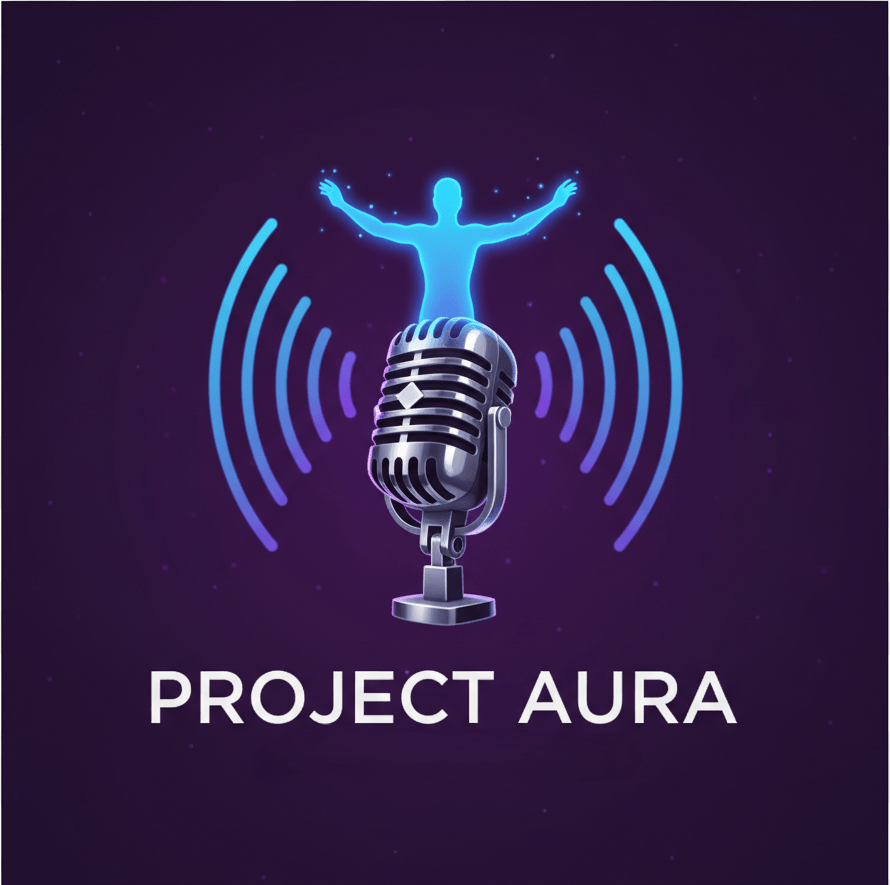 Project Aura: The Immersive Podcast Hackathon Logo