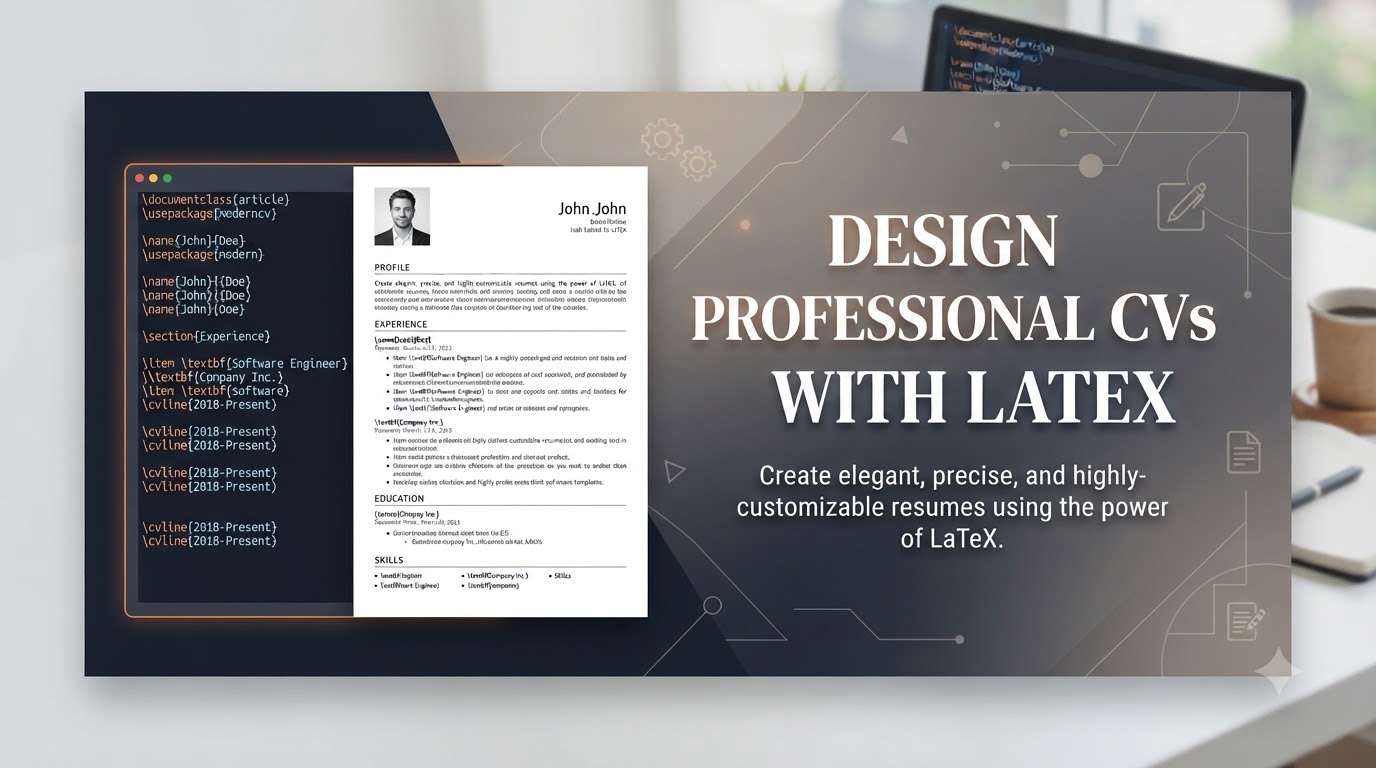 Design Professional CVs with LaTeX