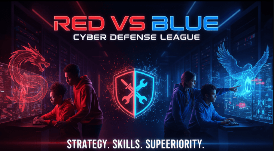 Red vs Blue: Cyber Defense League