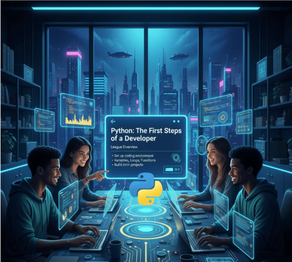 Python: The First Steps of a Developer screen 1