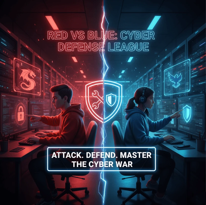 Red vs Blue: Cyber Defense League screen 1