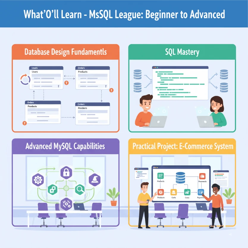 MySQL Database Development screen 3