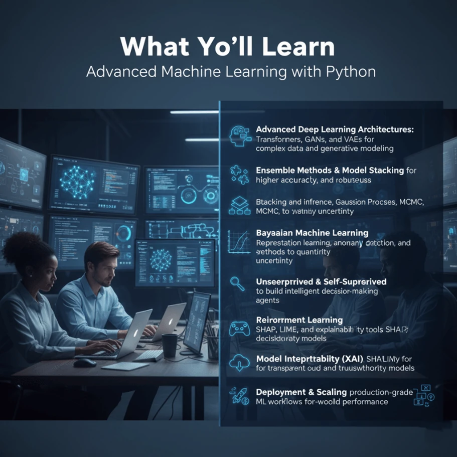 Advanced Machine Learning and Deep Learning screen 3