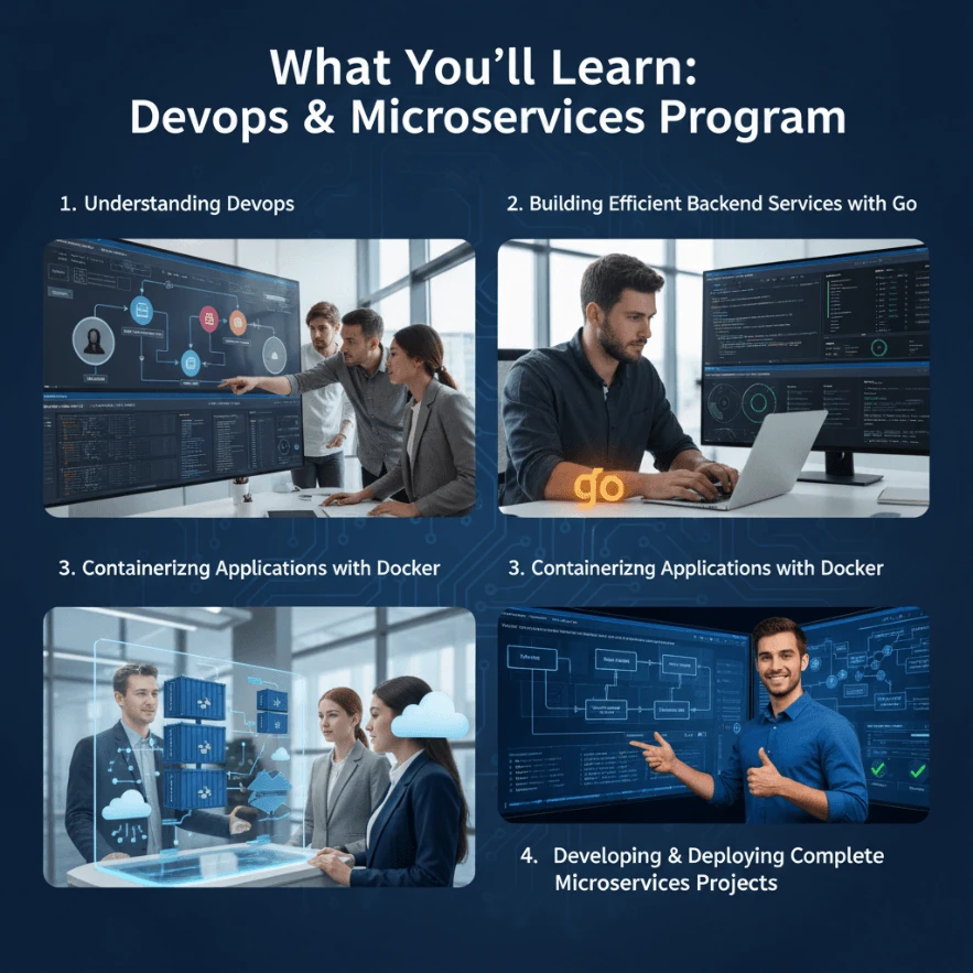 Go for DevOps and Microservices screen 3