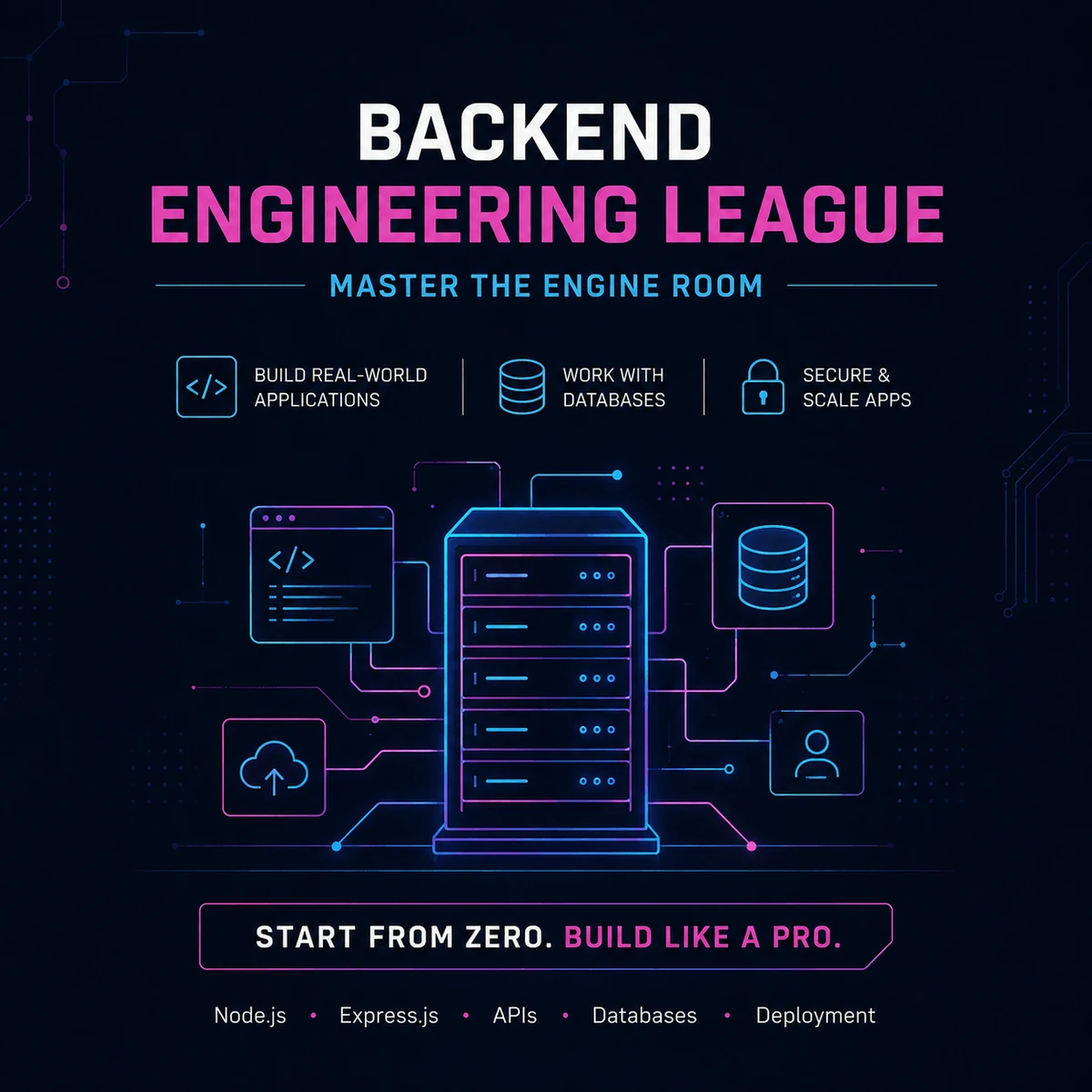 Backend Engineering with Node.js screen 2