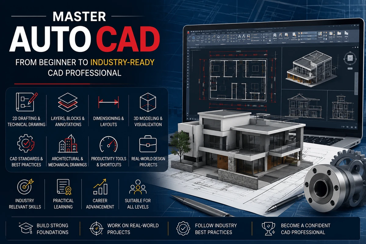 AutoCAD for Engineering Design screen 1