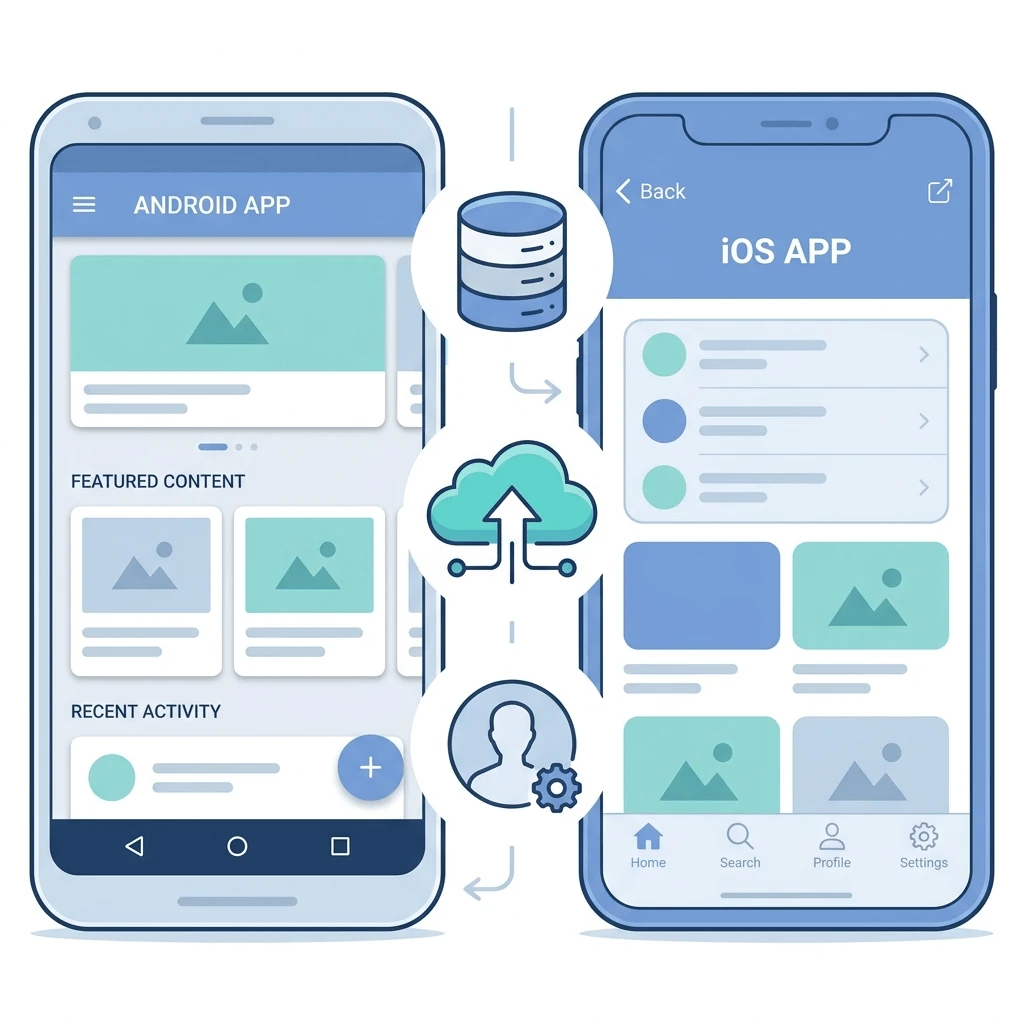 Mobile Application Development screen 1