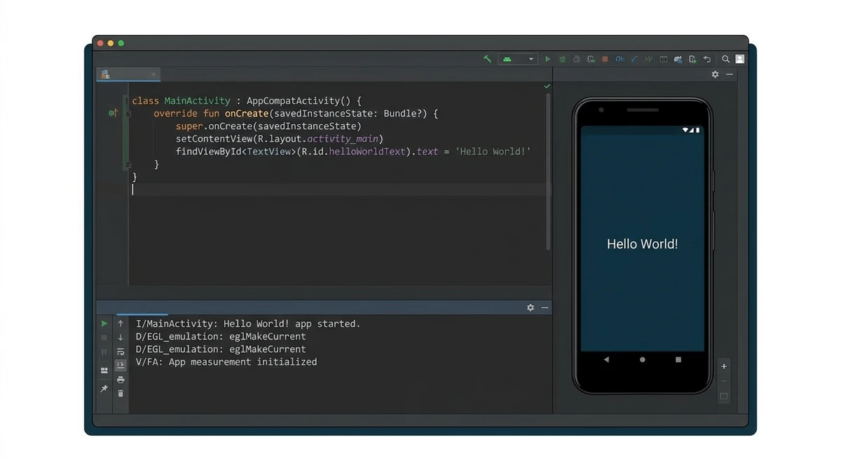 Mobile Application Development screen 2