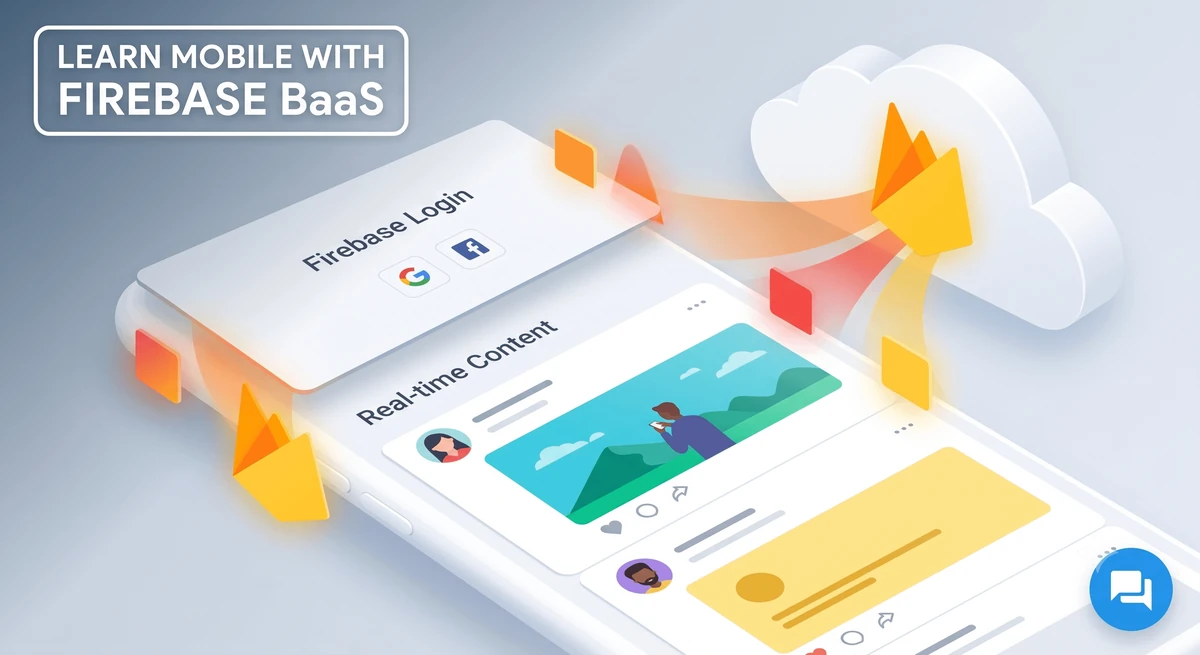 Firebase App Development screen 1